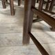 Chaises vintage de Georges Robert en paille - lot de 6