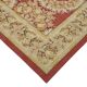 Handmade European Vintage Aubusson Kilim 267 cm x 361 cm