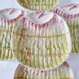 Plat spectaculaire pour servir les asperges en barbonine fabriqué au Portuga