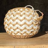 Suspension bambou deux tons