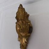 Golden brass wall hook
