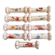 Series of 9 longchamp earthenware knife holders floral decor