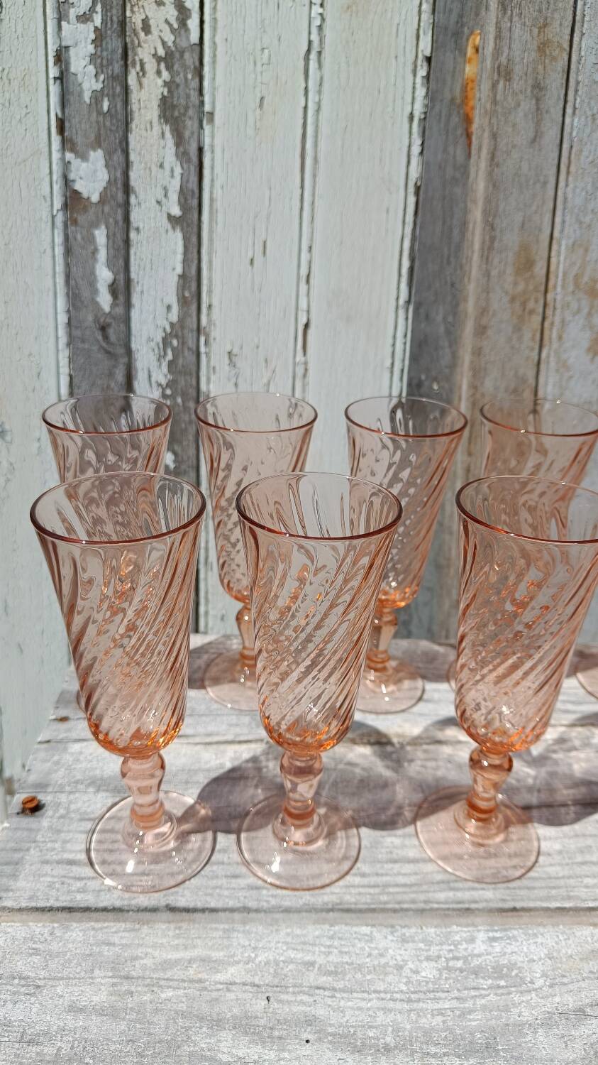 Rosaline champagne flutes set of 12