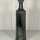 Bottle-shaped vase in glazed stoneware, 20th century design, H: 28cm
