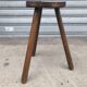 Tabouret tripode en bois 1960