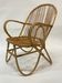 Vintage rattan chair by Dirk van Sliedregt Rohe Noordwolde 1960 from the Netherlands