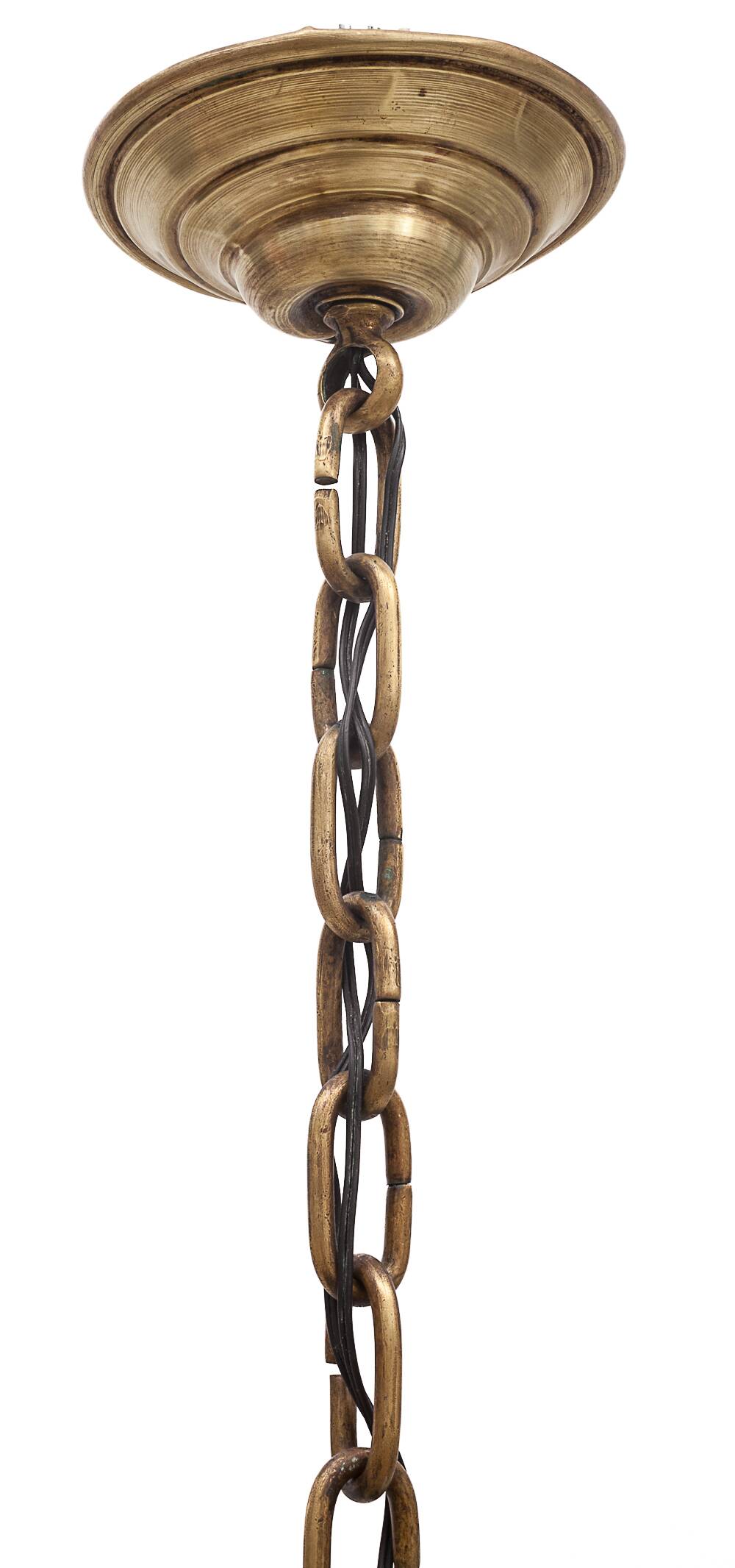 12-light Dutch chandelier