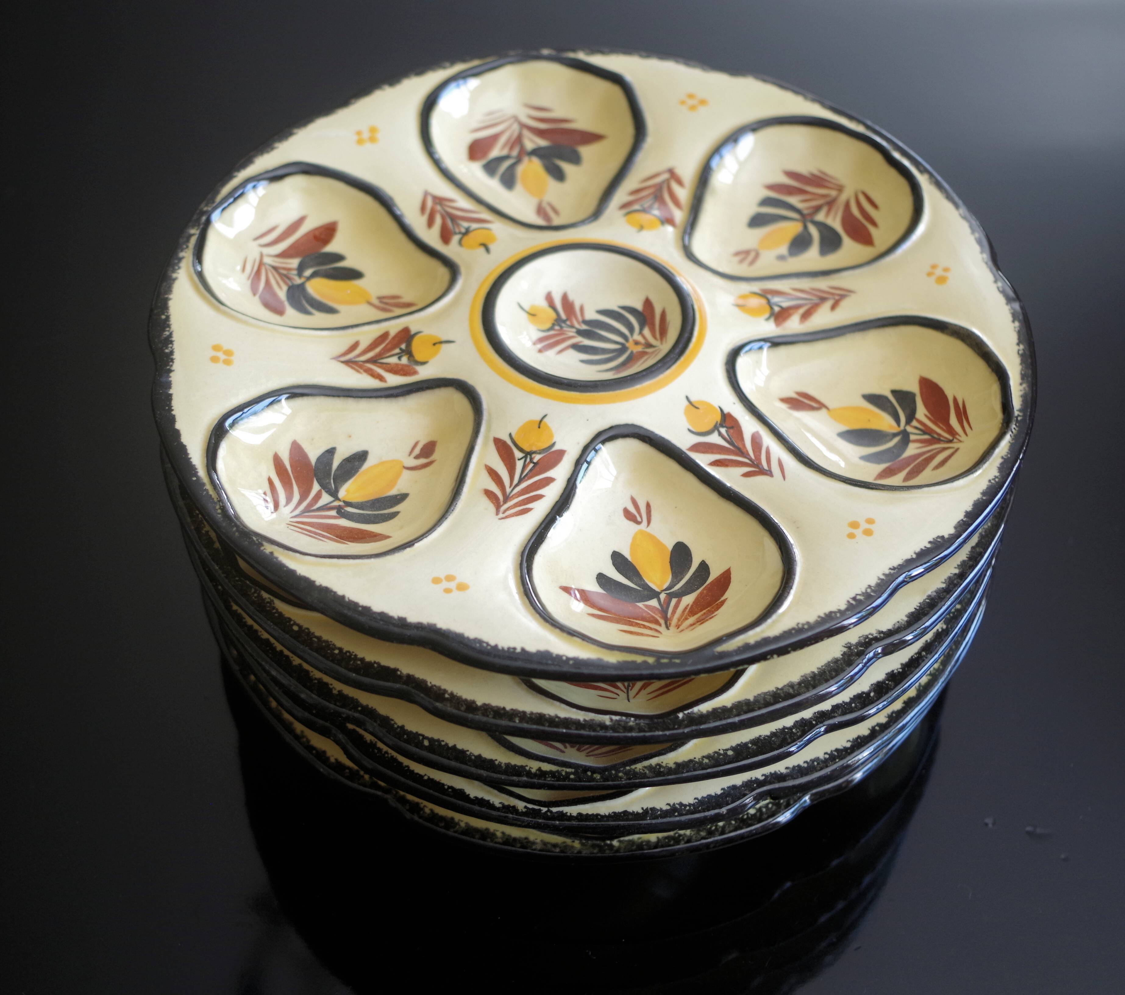 Quimper's oyster and shellfish plates