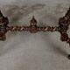 Small walnut desk, Henri II style – late 19th century