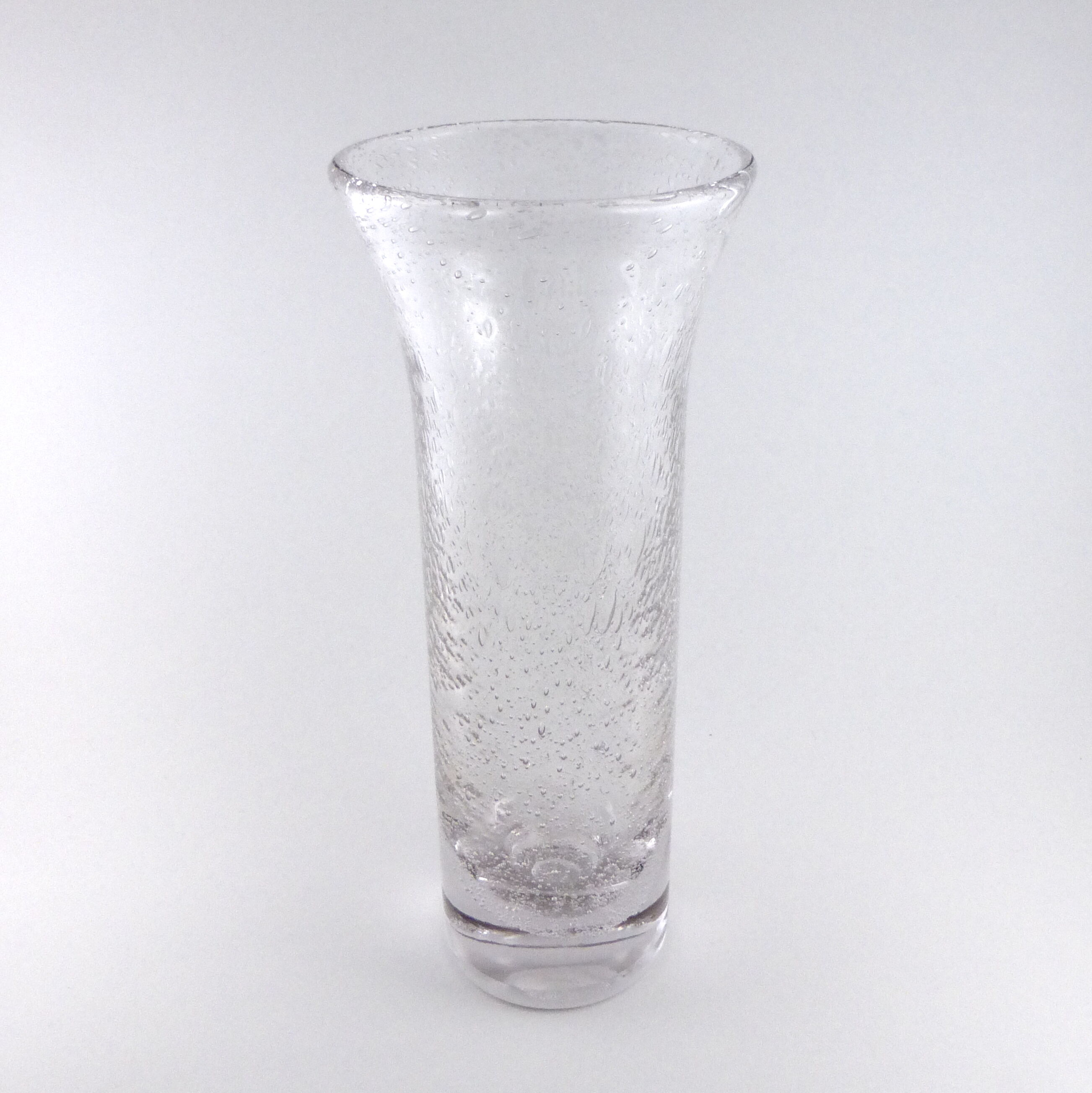Bubble glass vase - around 1960