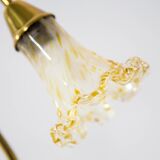 Murano glass lampshade table lampshade and brass base