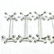 SFAM - Set of 9 Silver-Plated Knife Holders