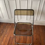 Plexiglass folding chair