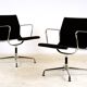 Pair of EA108 Eames armchairs for Vitra