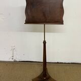 Lutrin / pupitre en bois et laiton ancien