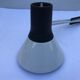 Architect articulated metal globe vintage black & white desk lamp 70s