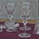 Série de 6 verres à eau en cristal de Saint Louis modèle Sammy