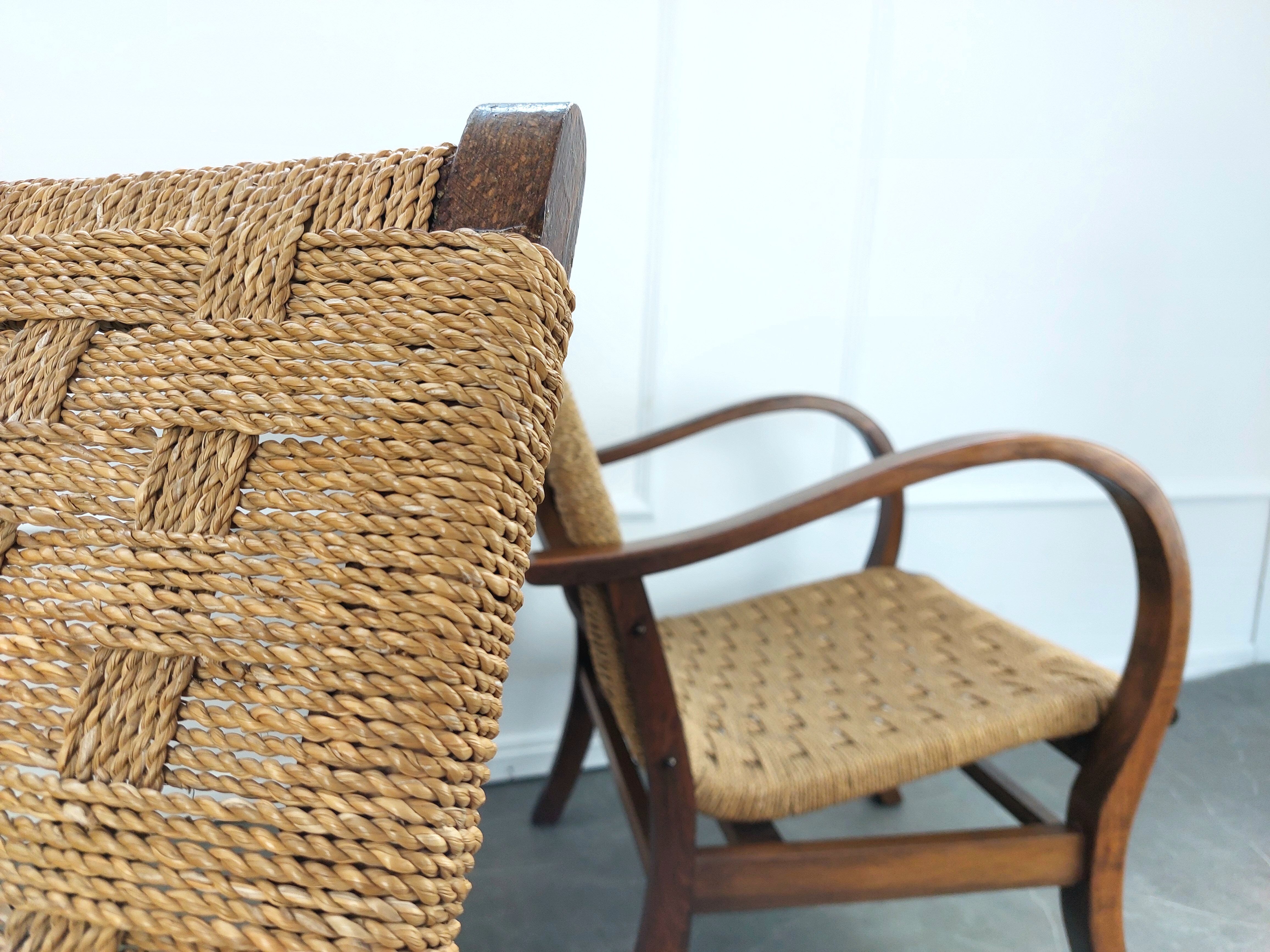 Pair of Bauhaus armchairs by Erich Dieckmann