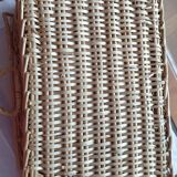 Wicker suitcase