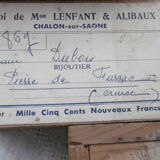 Old boxes postal transport