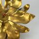 Wall sconce in brass