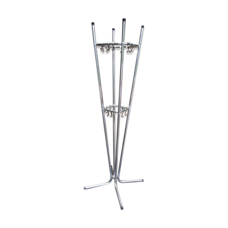 Portemanteau modulable métal chromé