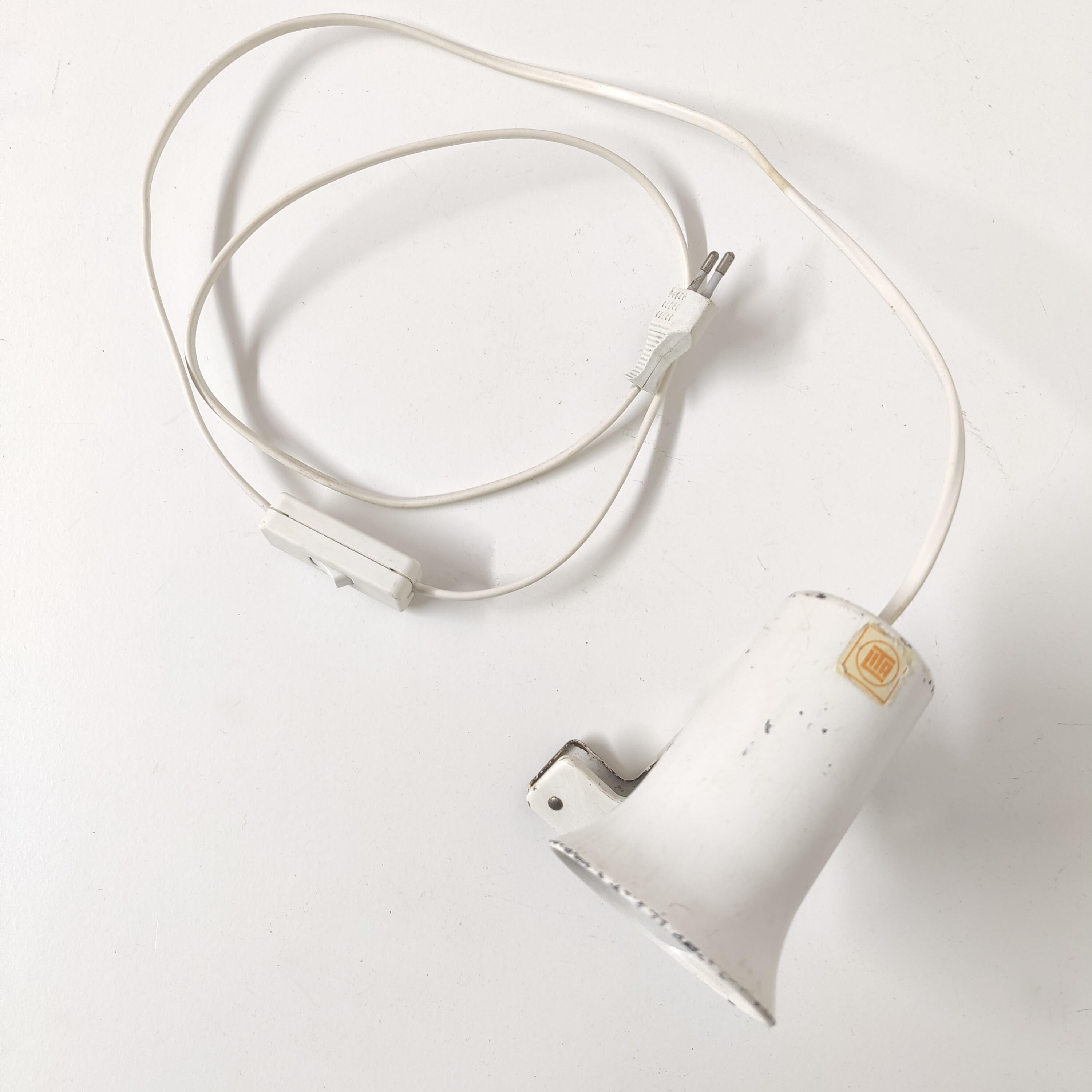 Lampe spot à pince Lita en métal années 70