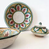 Vintage decorative ceramic dish set