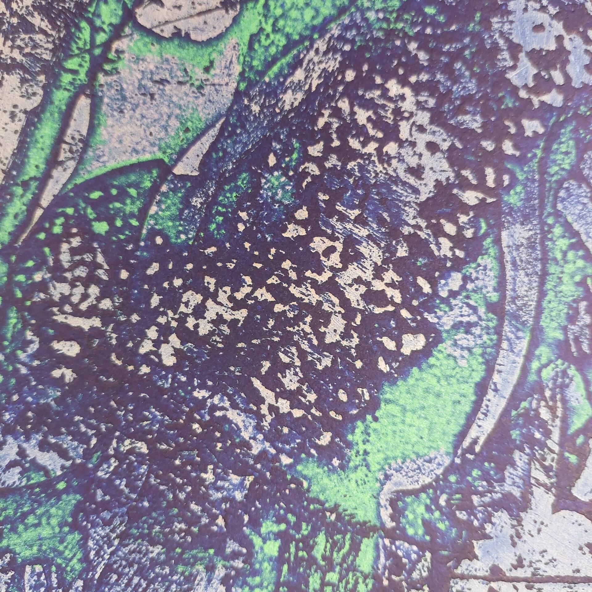 Lithograph by Joelle SERVE "Amalgam" signed