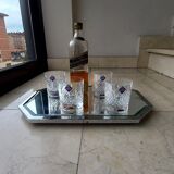 4 Edinburgh Crystal whiskey glasses