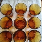 Service duralex france flat plates, hollow, glass