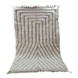 Handmade wool Berber rug 250x150 cm