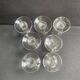 7 liqueur glasses – ½ Strong blown and cut crystal 19th century
