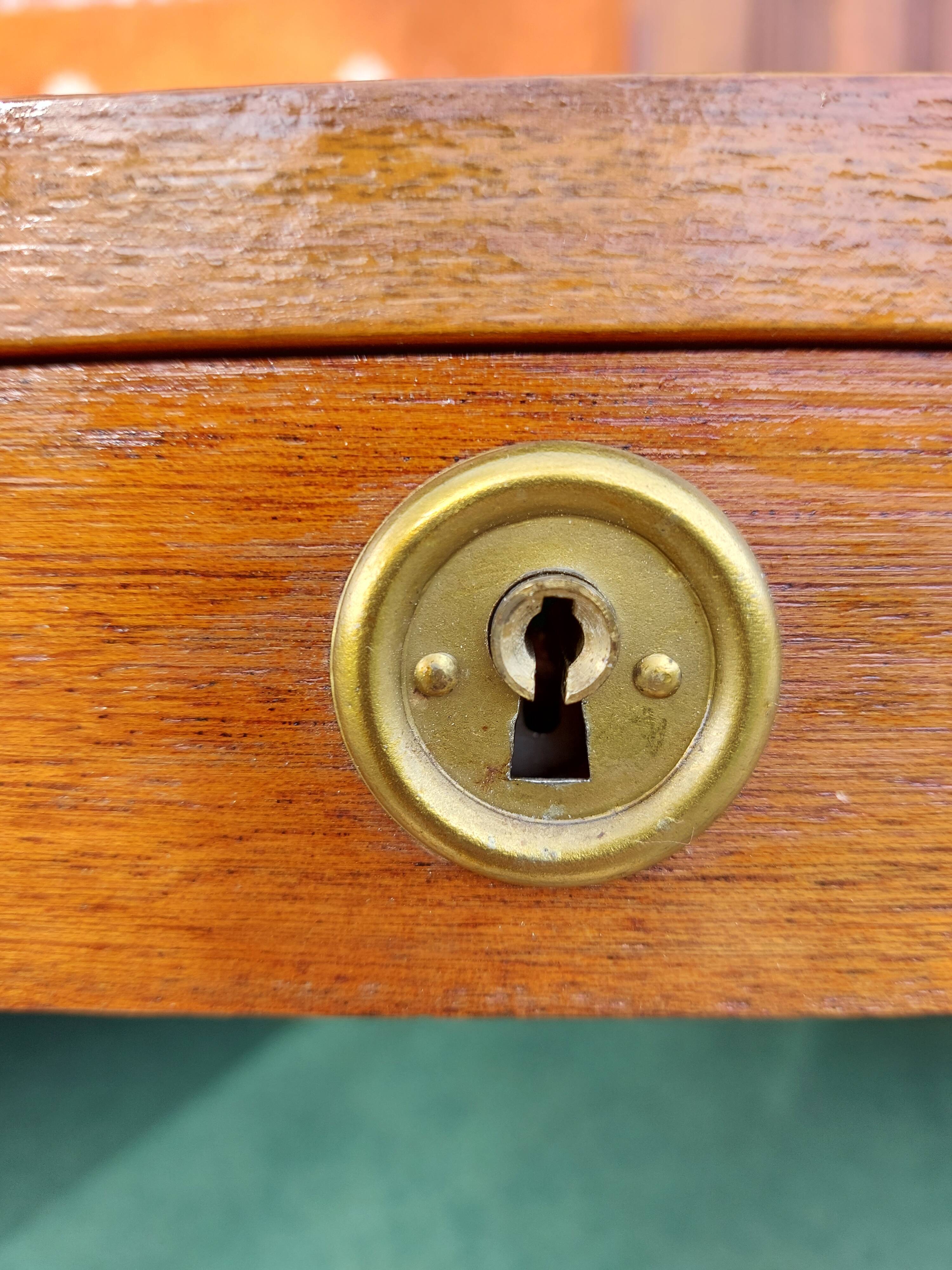 curtained filing cabinet