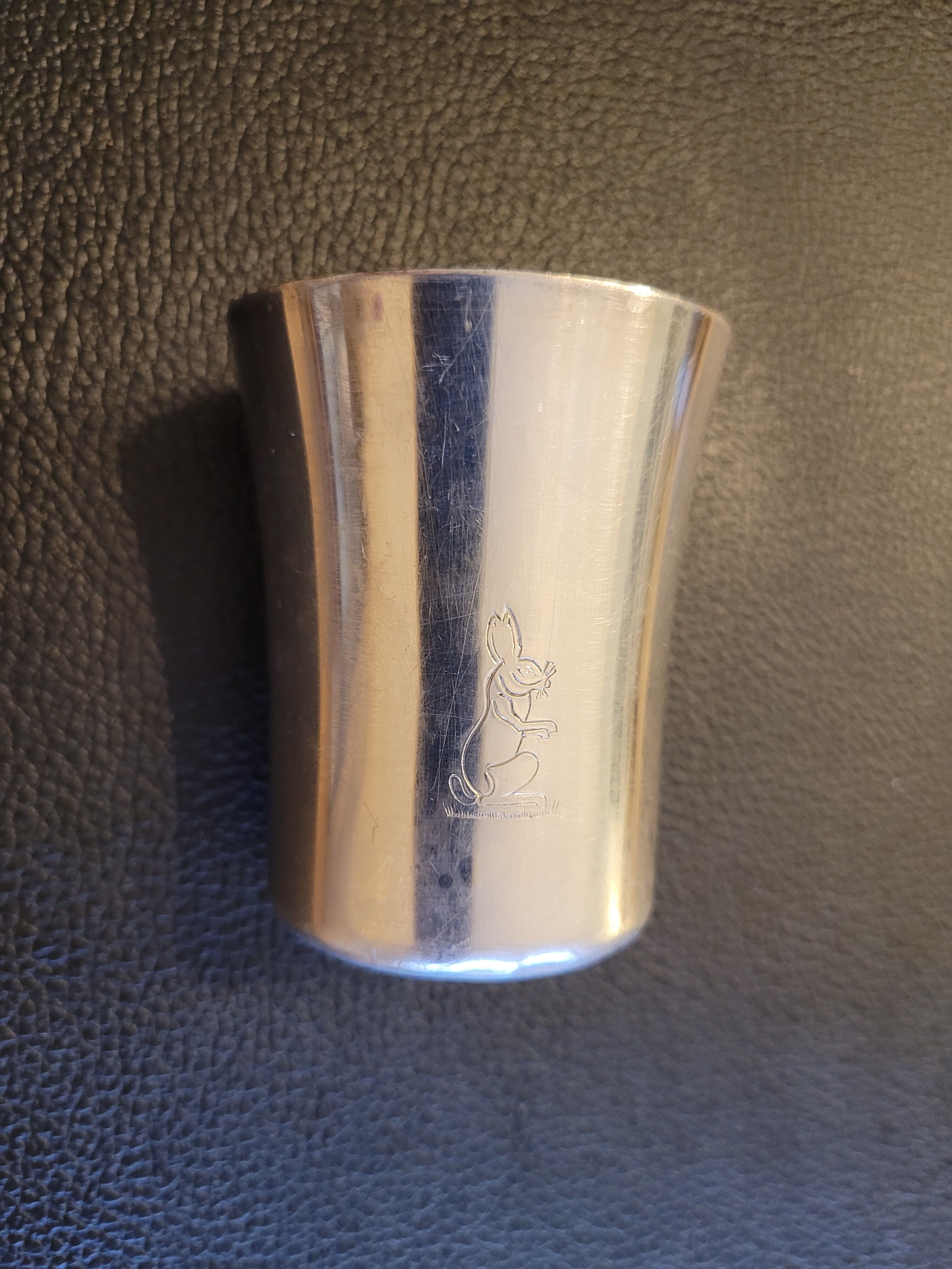 Silver birth timpani