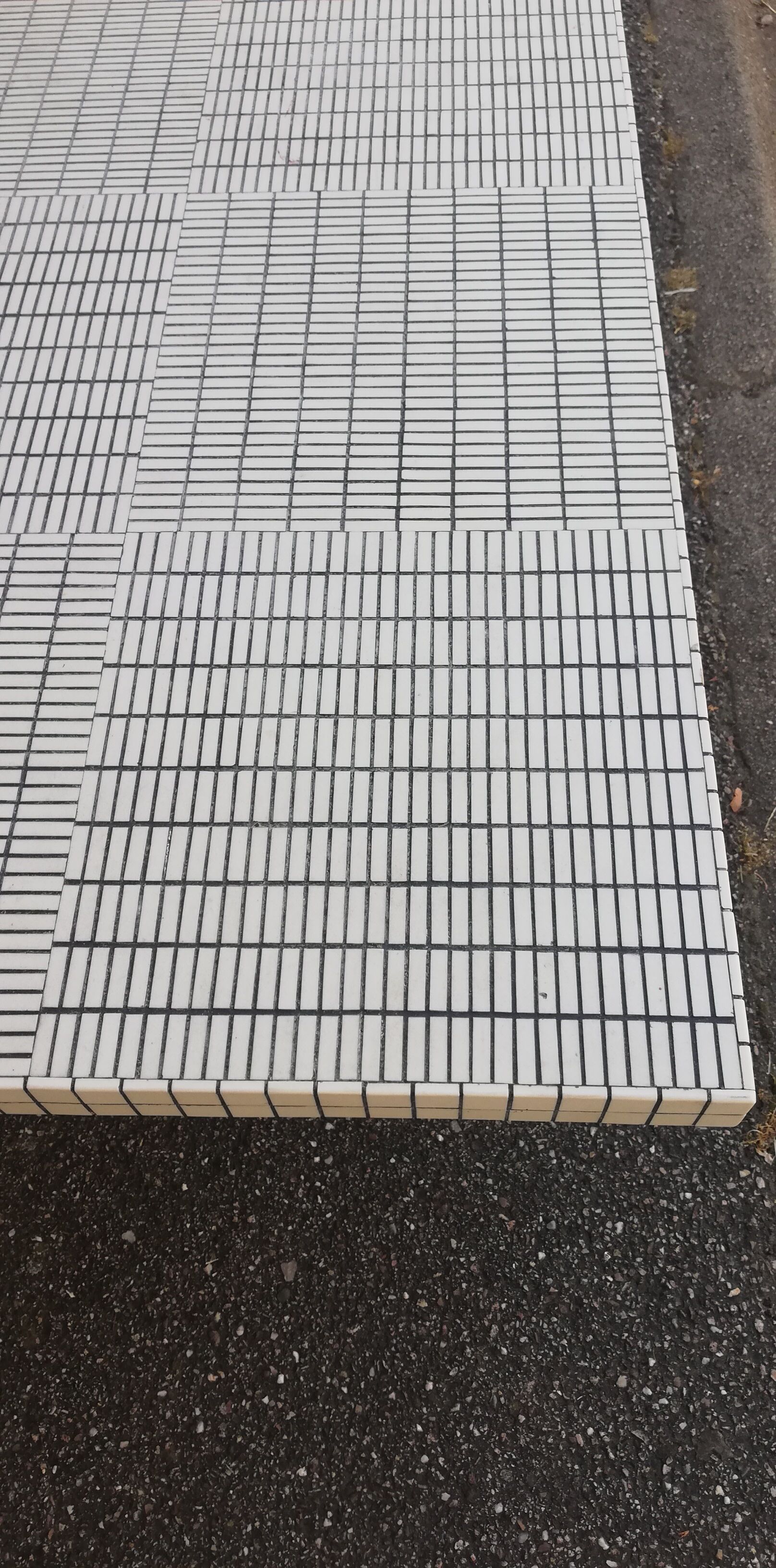 Vintage ceramic coffee table