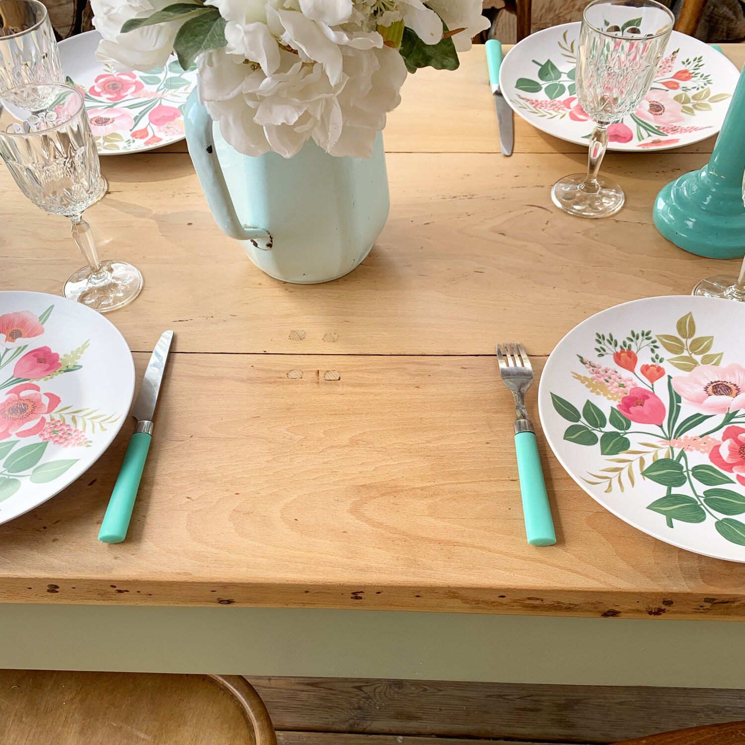 Vintage farm table