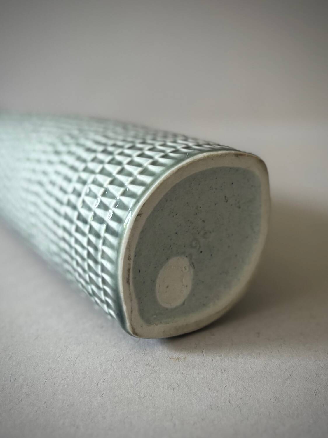 Paire vase série Reptile gris, Gustavsberg, Suède