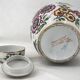 Le Tallec in Paris, complete covered porcelain pot, signed, excellent condition.