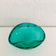 Ashtray or bowl in emerald green blown glass - Murano circa 1970