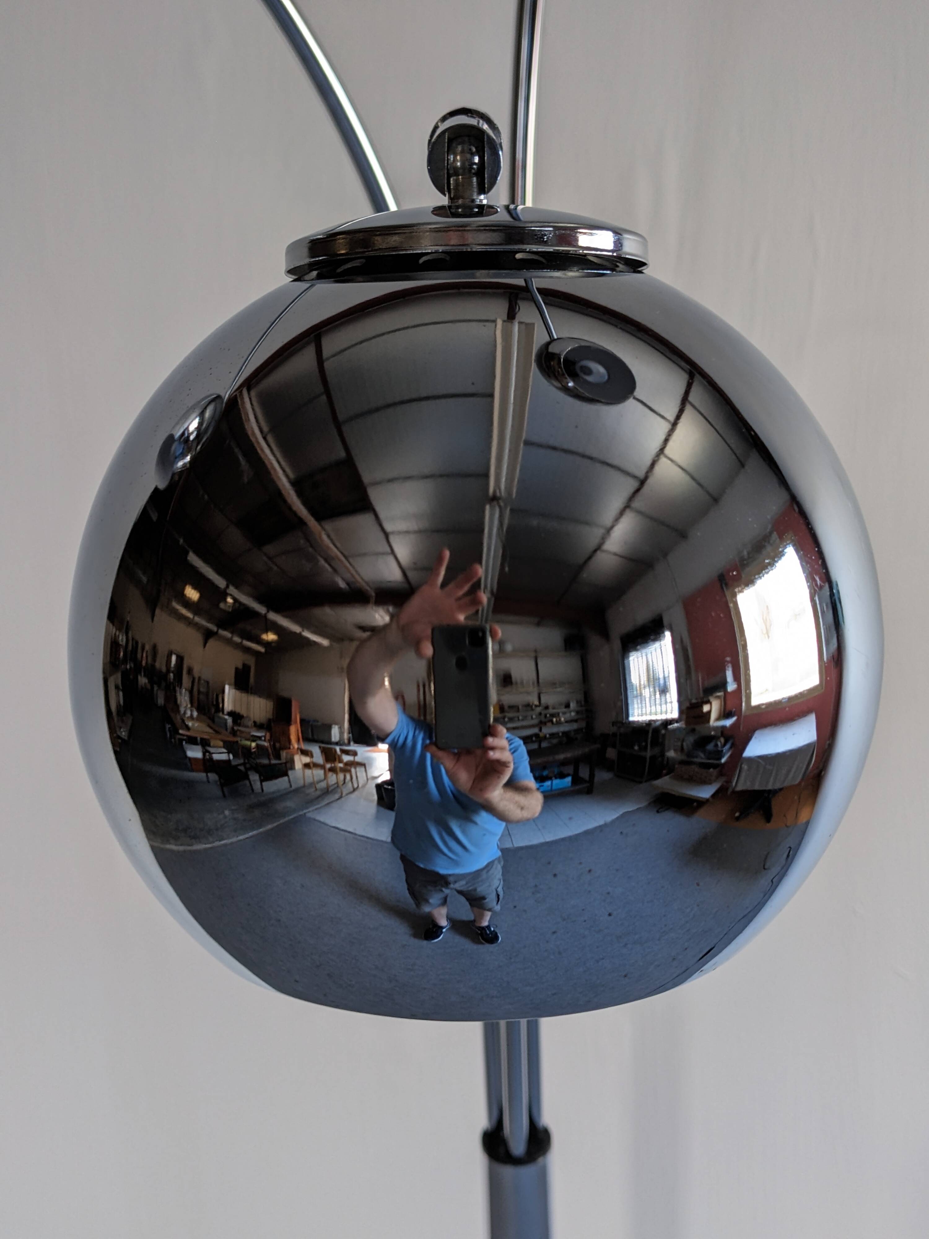 "Lily of the Valley" floor lamp by Goffredo Reggiani Space Age 60s/70s