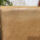 Set of 4 English beech chairs with faux leather from the 1980s.