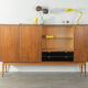 1950s Highboard, WK Möbel