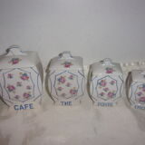 6 spice jars year 1910-1930