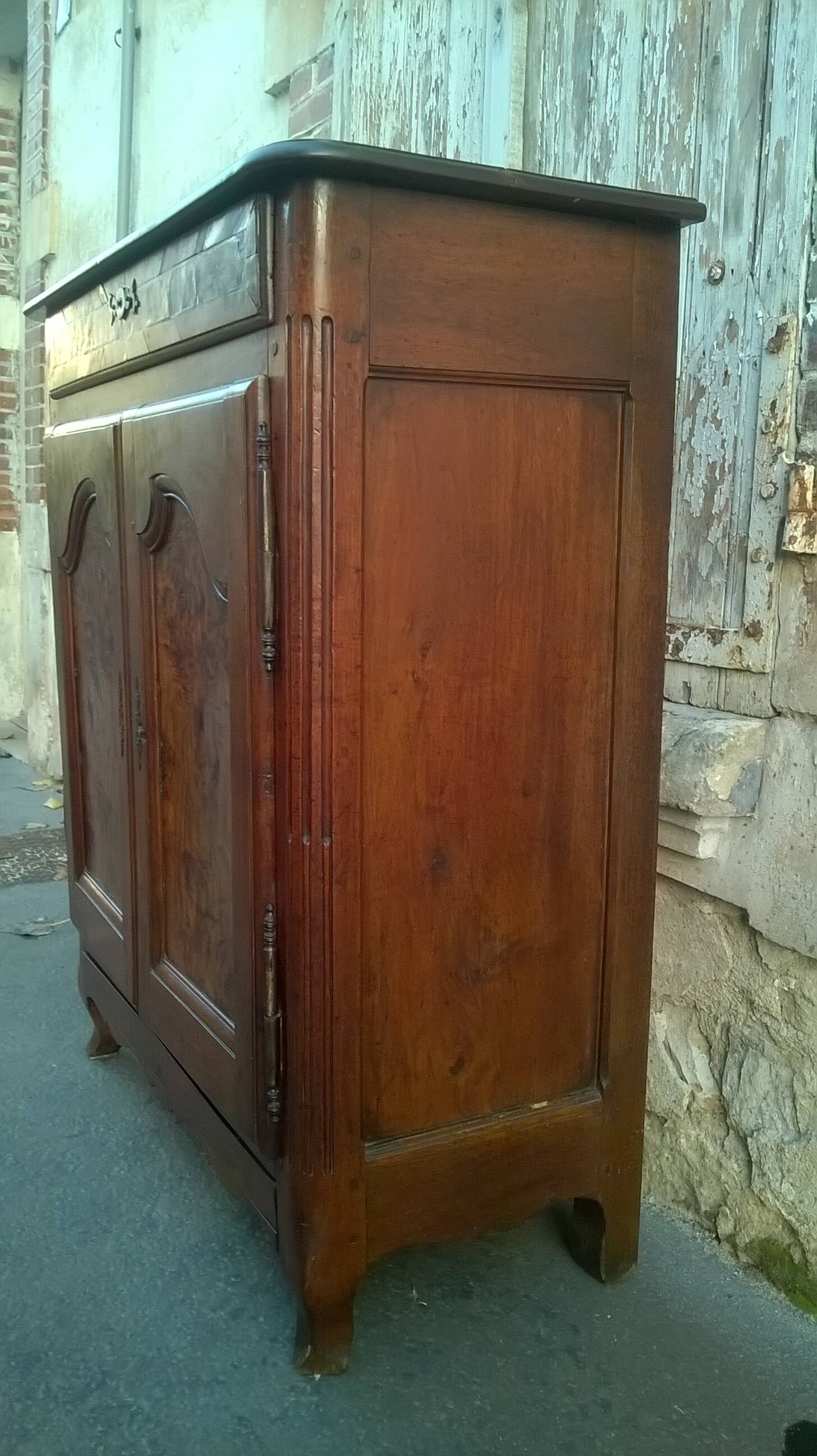 High Louis XV style sideboard, late 18th century