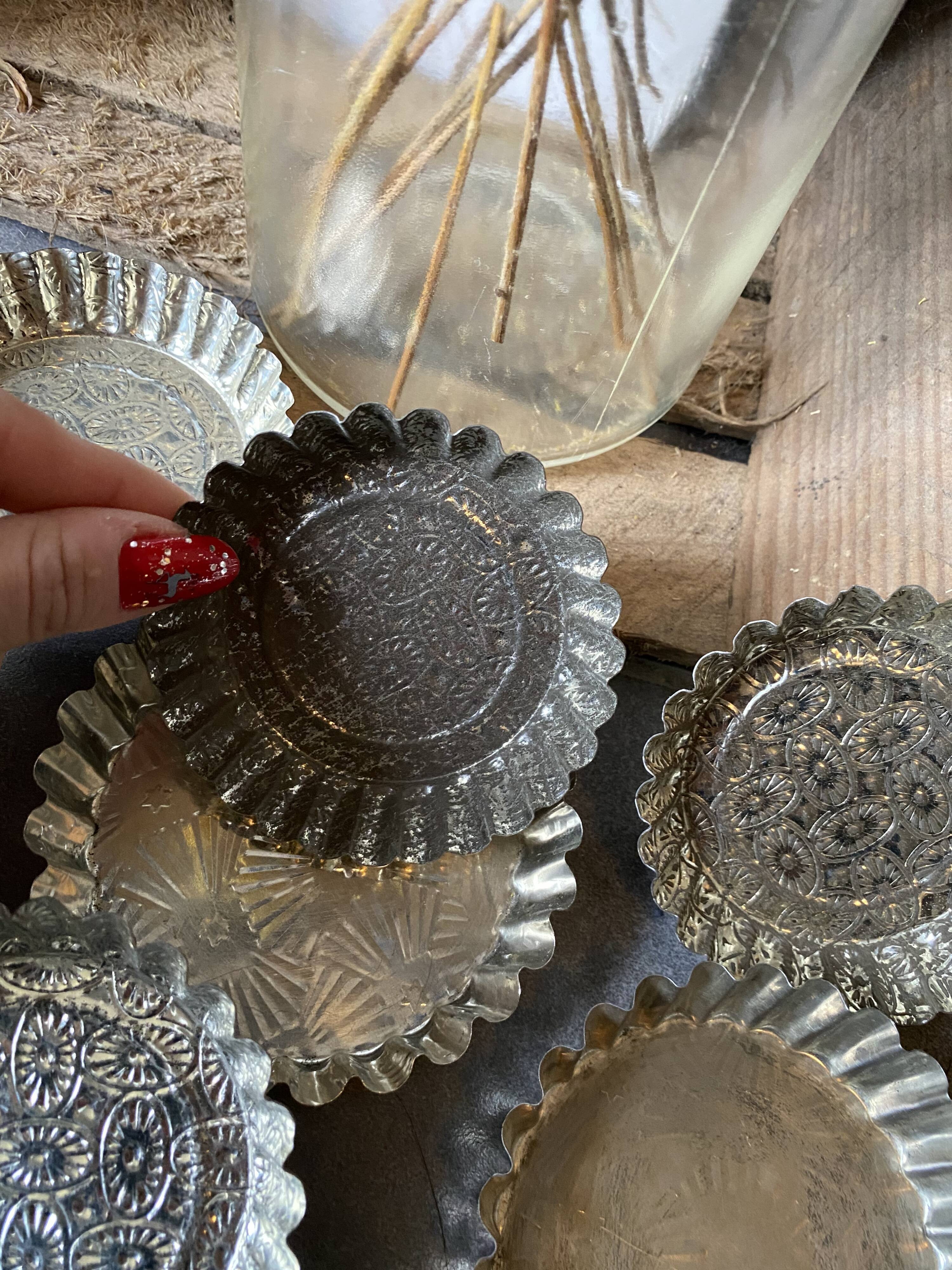 8 moules vintage tartelettes