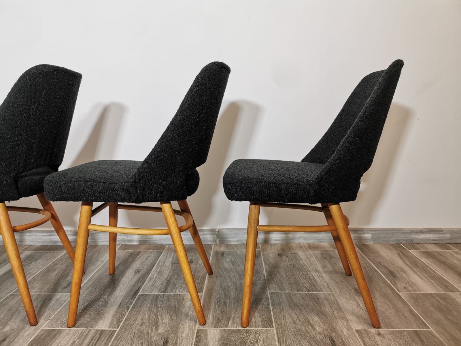 Restored dining chairs by Oswald Haerdtl