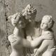 Plaster statue “The 3 Graces”