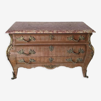 Louis XV style chest of drawers