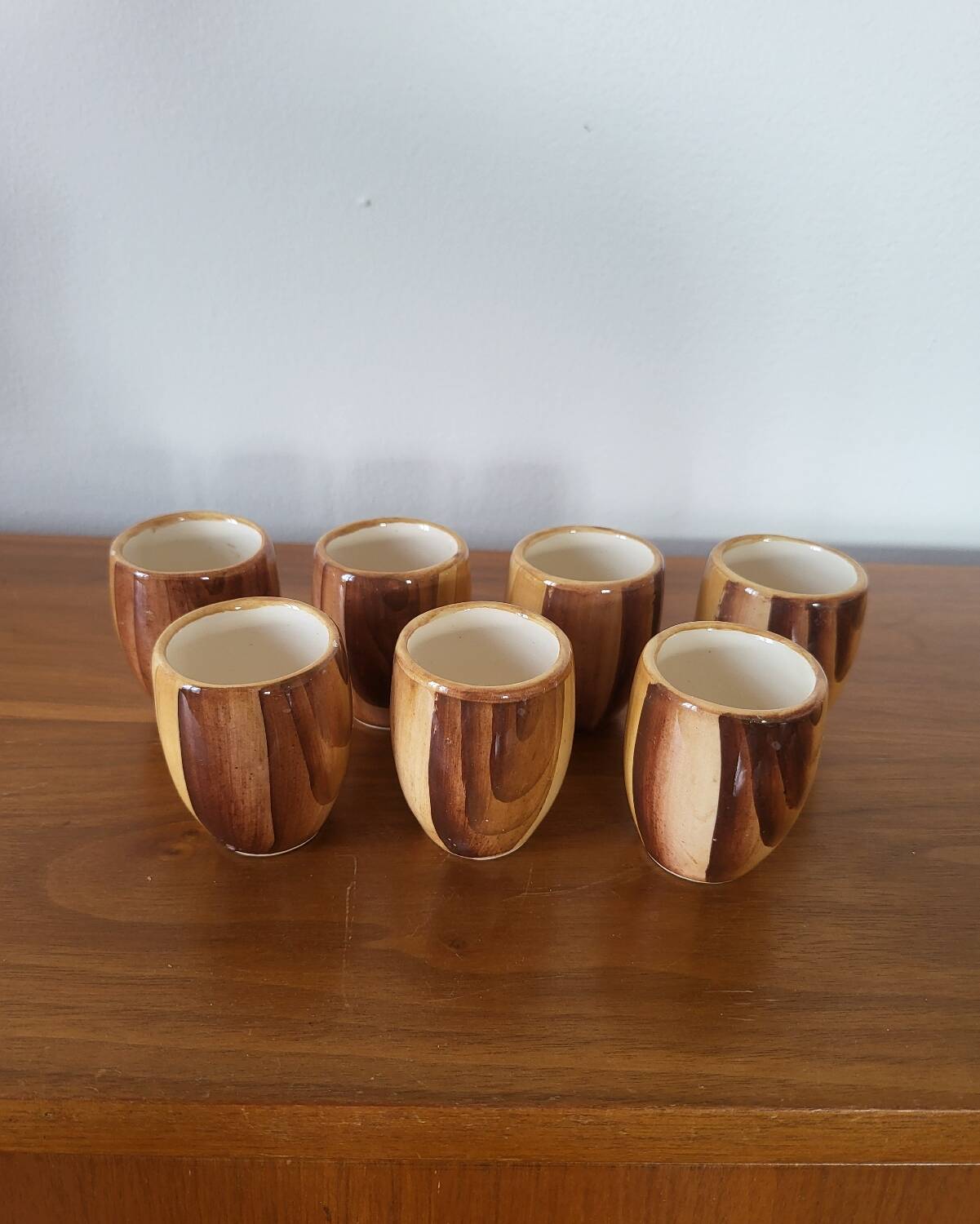 7 Vallauris Gobelet liqueur glasses